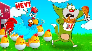 Roblox Jack Stole The Egg Of Oggy In Chicken Life | Rock Indian Gamer |