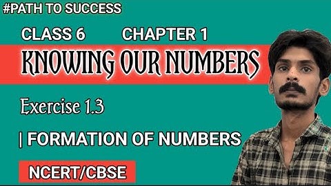 Class 6 maths chapter 1 KNOWING OUR NUMBERS Exercise 1.3 | class 6 maths ncert | कक्षा 6 गणित पाठ 1