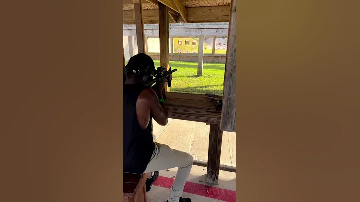 Utilizing my 2nd Amendment right! #explore #2ndamendment #guns #rifle #training #explorepage #9mm