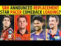 SRH ANNOUNCED REPLACEMENT! STAR PACER COMEBACK LOADING? #ipl2026 #srh #kkr #matheeshapathirana