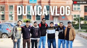Visited DUCS after My Placement 😎🔥 | DU MCA Vlog 🔥