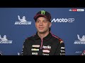 MotoGP, GP di Aragon: Bezzecchi aggiorna sulle sue condizioni fisiche in conferenza stampa