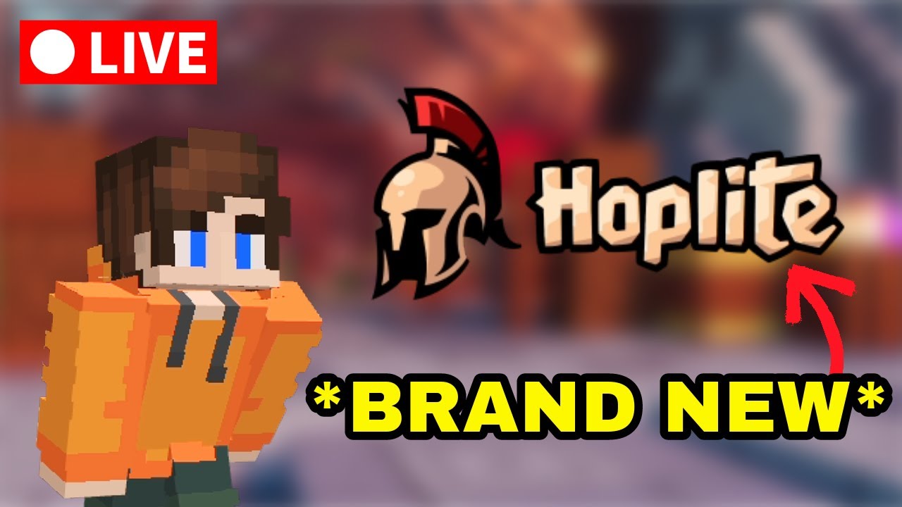 🔴LIVE - Playing the *BRAND NEW* Minecraft Server Hoplite - YouTube