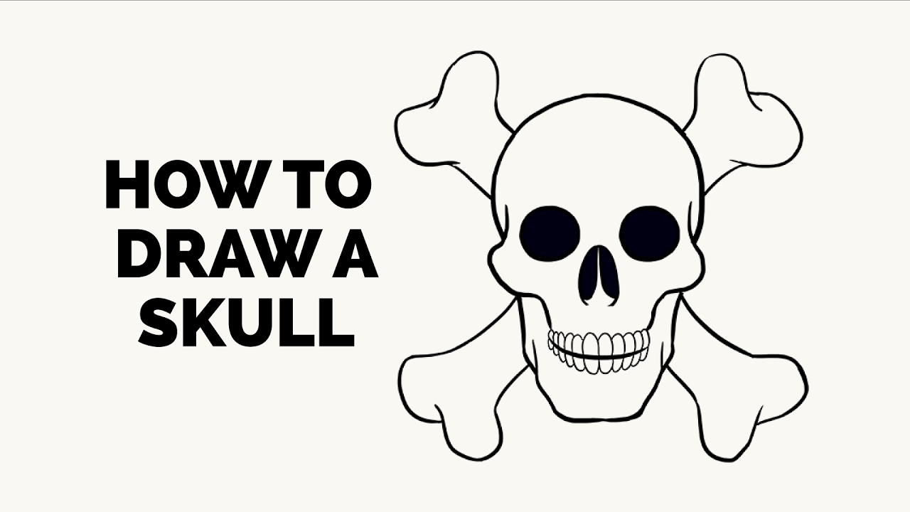 How do you draw a simple cartoon skull? - Rankiing Wiki : Facts, Films ...