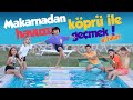 MAKARNA KÖPRÜ İLE HAVUZDA EN UZAĞA GİDEN 1000 TL KAZANIR!