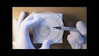 【シャープペンシル編】23本で綴る”スピログラフ”