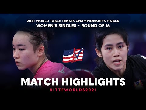 Mima Ito vs Suthasini Sawettabut | 2021 World Table Tennis Championships Finals | WS | R16