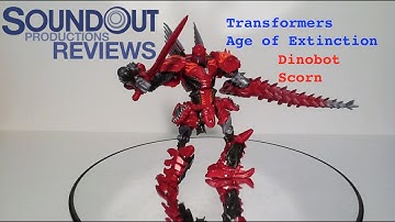Soundout Review - Transformers Age of Extinction Deluxe Class - Dinobot Scorn