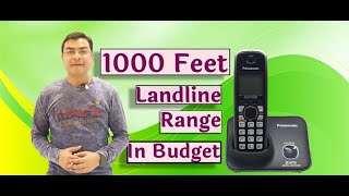 Panasonic Cordless Phone | Panasonic KX TG3711SX Cordless Landline Phone | Best landline phone home
