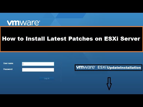 How to Install Patches on Vmware ESXi Host | Update Vmware ESXi | Step by Step