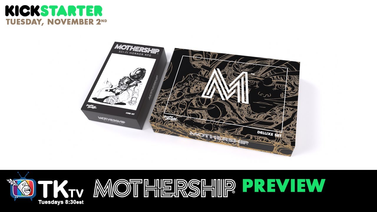 MOTHERSHIP Box Set Kickstarter Preview | TKtv Mothershow