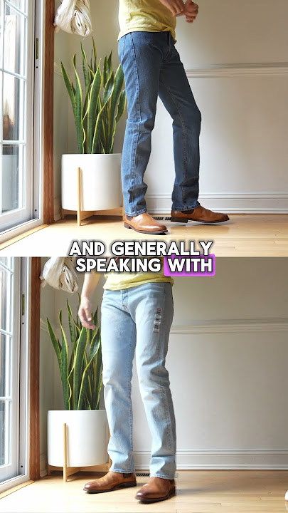 Levis 501 vs 505 Jeans - Which Jeans ACTUALLY look better on you?