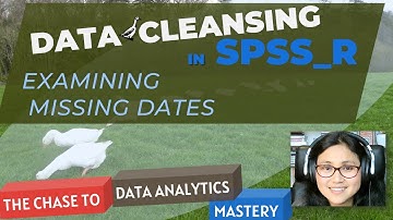 How to identify missing dates into SPSS and R or Rstudio. Quantum Virtual Internship - Data source.