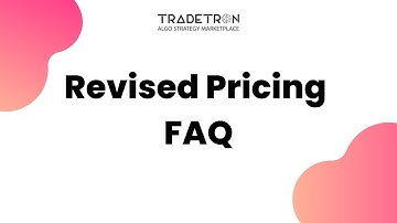 Revised Pricing FAQ