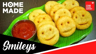 Tasty Homemade Potato smileys?| Crispy Snacks ?| Easy snacks| Tasty snacks at home| Your food expert