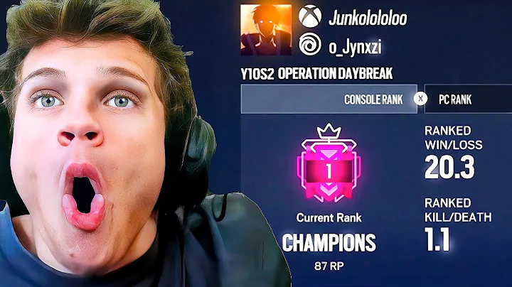 I HIT #1 CHAMP IN SIEGE X