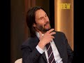 "Learning about passion from Keanu…" | Keanu Reeves on The Drew Barrymore Show 📺(clip) - Dec 21 2021