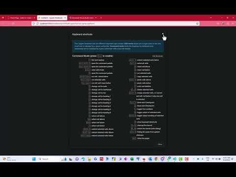 Jupyter Notebook Shortcuts in VSCode - YouTube