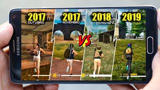 Free fire evolution 2017 to 2021. 24kGolden Mood -(Free fire highlights)❤. VR7 By EZ Gaming