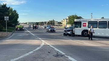 Parker Road reopens after major crash involving RTD bus