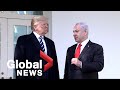 Donald Trump welcomes Benjamin Netanyahu to the White House | FULL