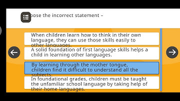 FLN 3 module 7 quiz answers || Nista module 7 answers || Multilingual Education in Primary Grades ||