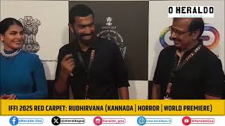 Iffi 2025 Red Carpet Rudhirvana Kannada Horror World Premiere