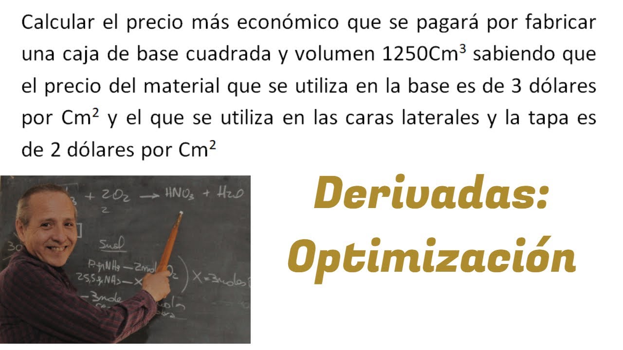 Derivadas Optimización