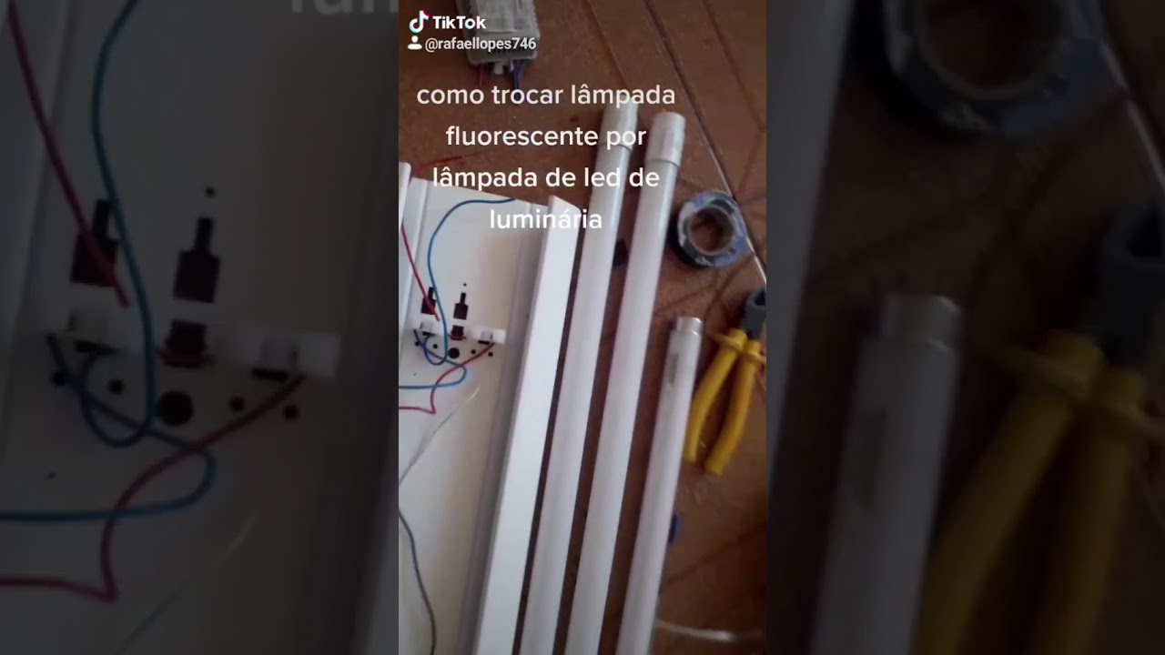 Como Substituir Lampada De Led Embutida Como trocar lâmpada fluorescente por lâmpada fluorescente plâmpada de