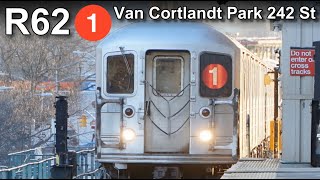 Nyc Mta Subway R62 Van Cordtland Park 242 Street 1 Train Action