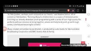 Bluey to air on Tele Quebec starting on February 27.
Bluey to air on Tele Quebec starting on February 27. Bluey to air on Tele Quebec starting on February 27.
