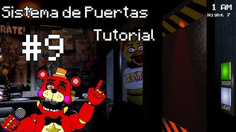 Pocket Code tutorial como crear un fan game de FNAF#9 - Sistema de Puertas!!