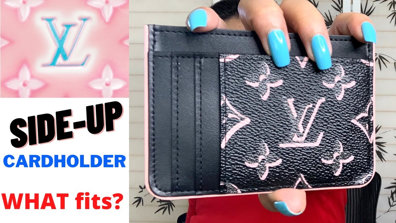 lv side up card holder