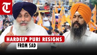 SAD's Chandigarh candidate Hardeep Puri resigns from party