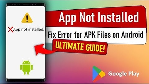 🔥 FIX "App Not Installed" Error on Android (2025) - ULTIMATE GUIDE!
