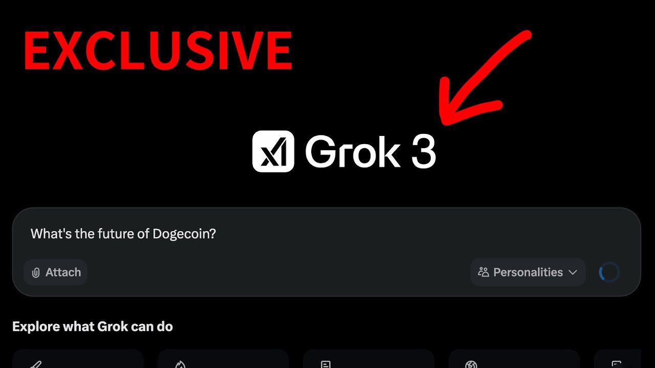 I Tried GROK3: Mind-Blowing (Exclusive) - YouTube
