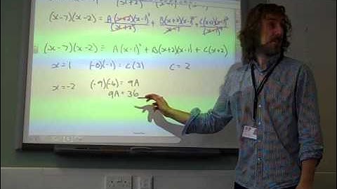 C4 Parial Fractions OCR Summer 2013 q1