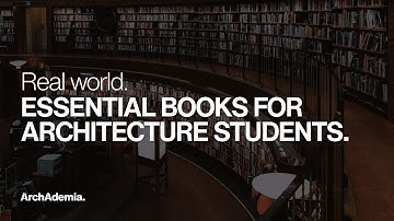 Essential Books for Architecture Students