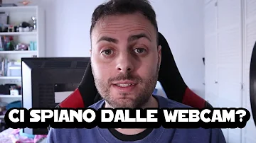 Come spegnere la luce della webcam?