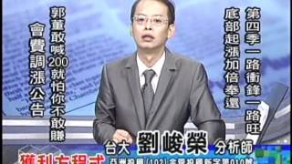 EF(獲利方程式)1800 劉峻榮 分析師 2016-10-13