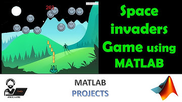 Space Invaders Game using MATLAB || let