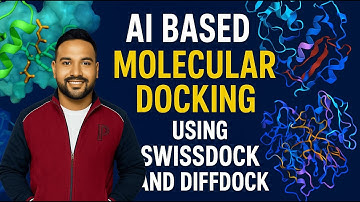 Molecular Docking in Drug Discovery demo using Bioinformatics and AI tools: SwissDock and Diffdock