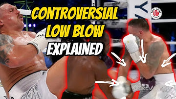 🥊Daniel Dubois vs Oleksandr Usyk:Controversial Low Blow Explained! ⚖️