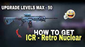 HOW TO GET FREE ICR - Retro Nuclear CAMO - COD MOBILE SEASON 9 SEASONAL EVENTS GET FREE ICR
