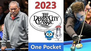 Efren Reyes vs Joshua Filler  One Pocket  2023 Derby City Classic rd 7