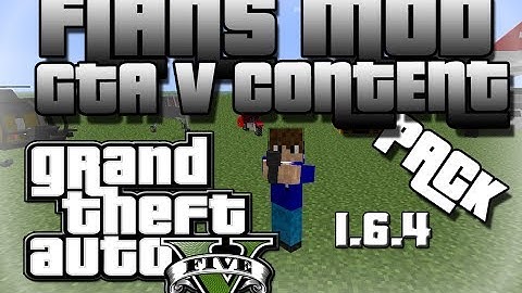 Minecraft 1.6.4 - How To Install The GTA V Mod, Flans Mod + Showcase