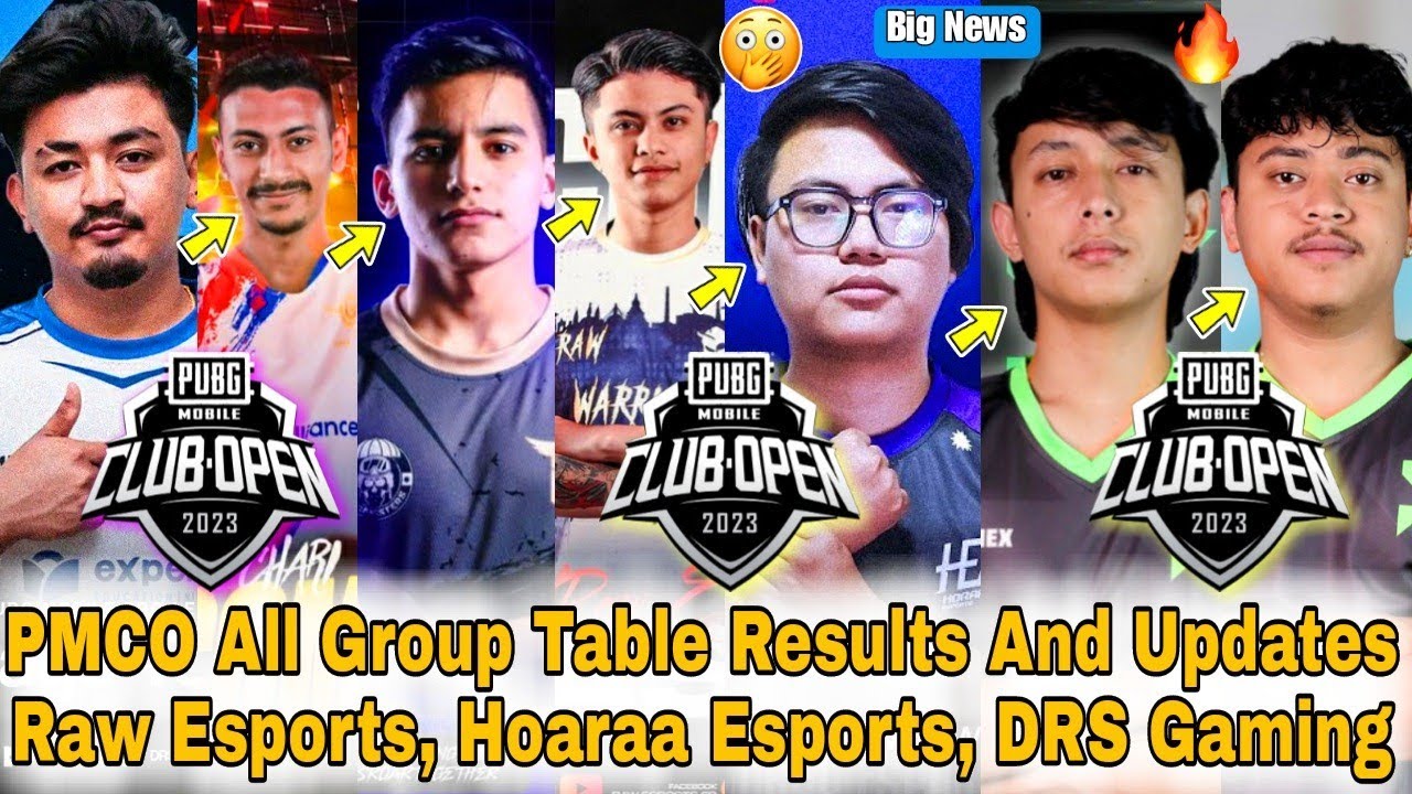 PMCO All Group Table Results And Updates😨|Round Of 512 With 32 Groups🔥 ...