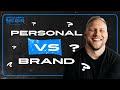 Should I use my personal or brand account to grow on Instagram?