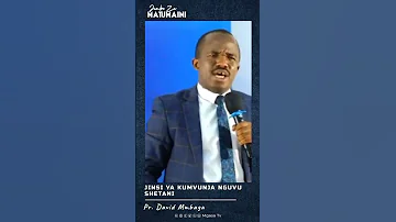 Jinsi Ya Kumvunja Nguvu Shetani Pr David Mmbaga 