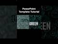 PowerPoint Blur and Cutout Template #powerpointtutorial #powerpointtemplate #powerpoint